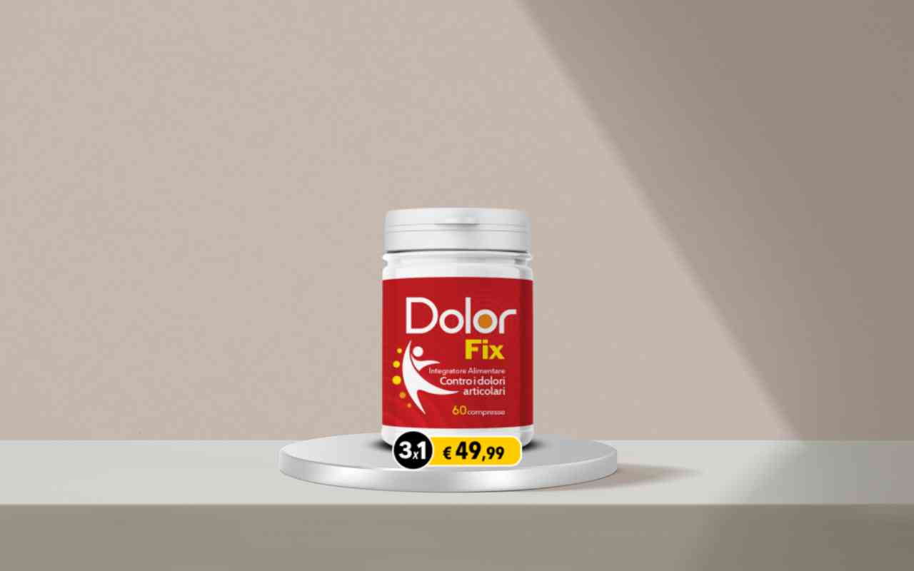 DolorFix: scopri l’integratore naturale per dolori muscolari e articolari