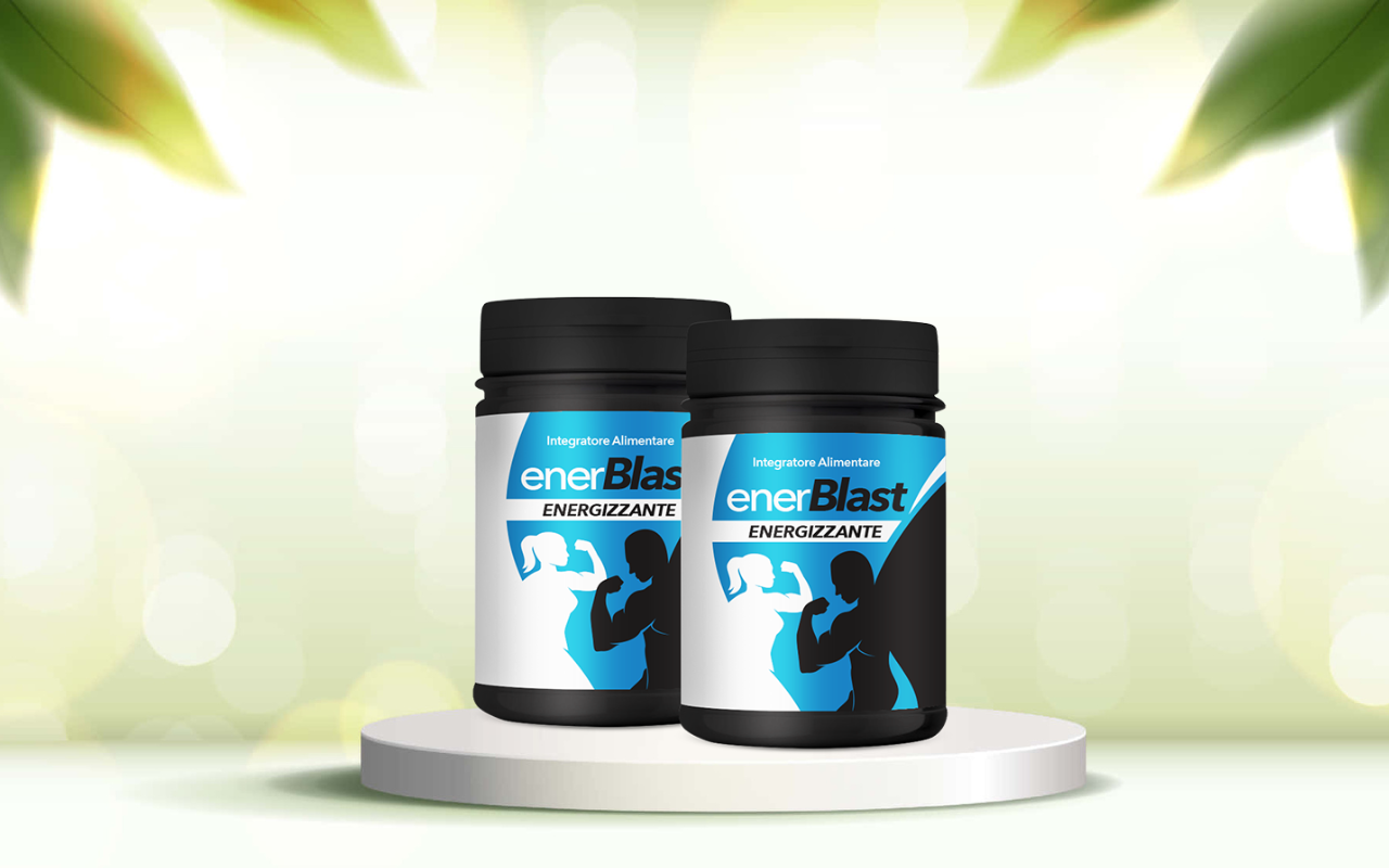 Scopri come aumentare energia e performance ogni giorno con EnerBlast integratore