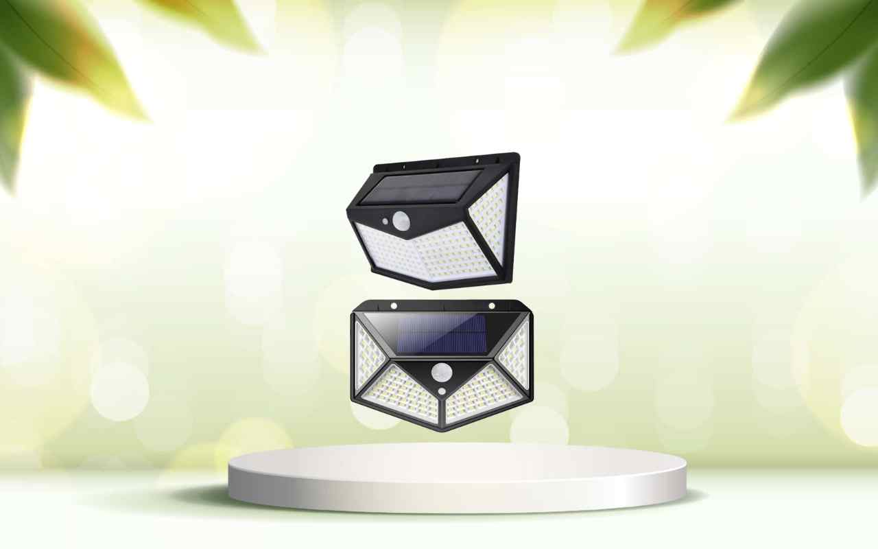 Illumina il tuo giardino senza consumi: scopri i fari solari 100 LED in offerta